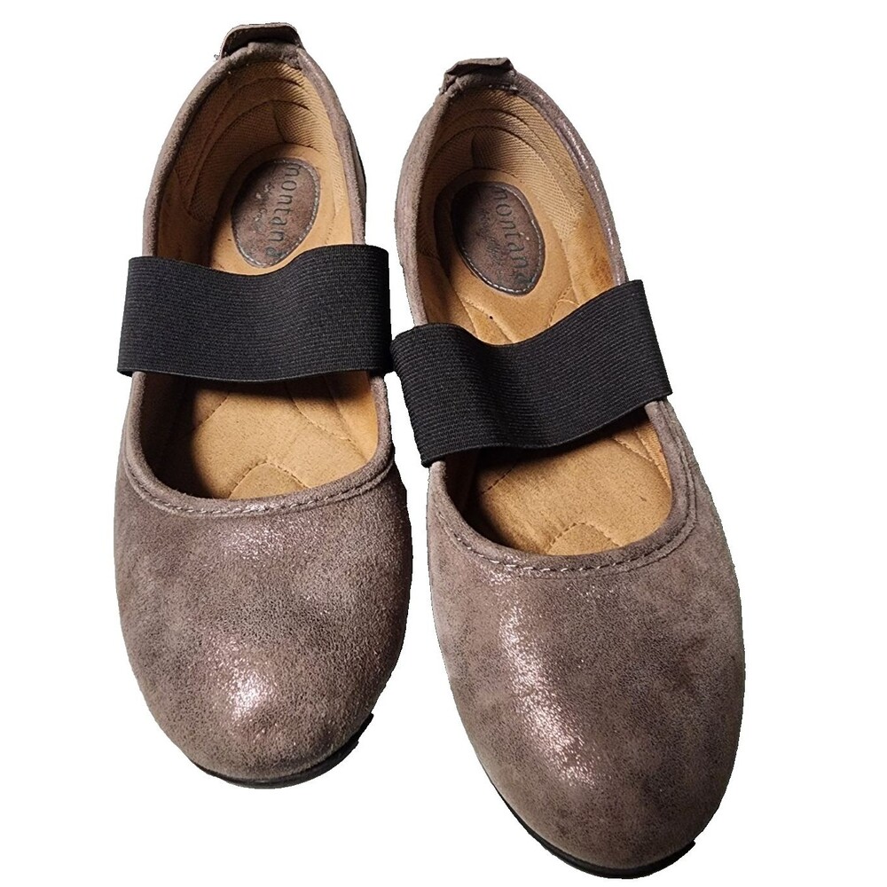 Montana Artisan Crafted Womens Comfort Shoes Leather Size 7.5